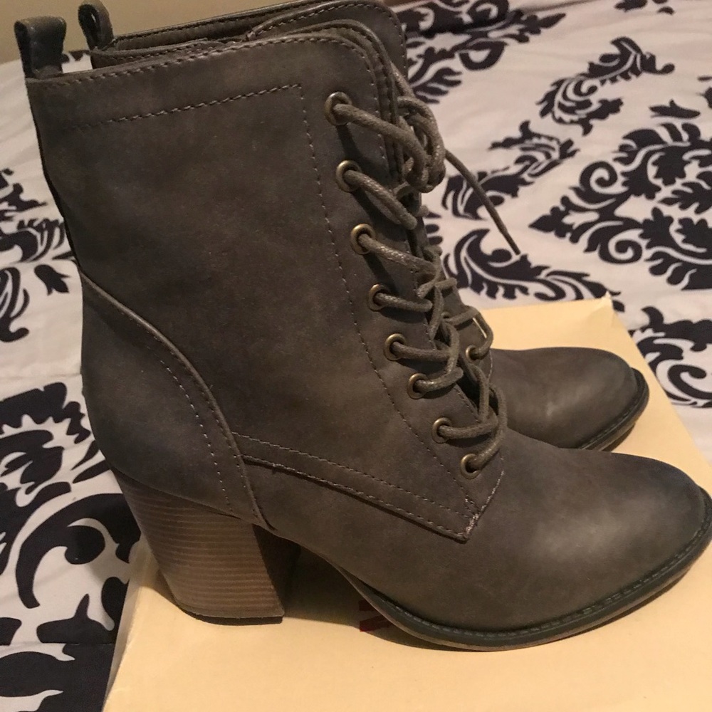 Lace Up Booties